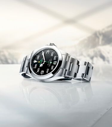 Rolex air king rose shop