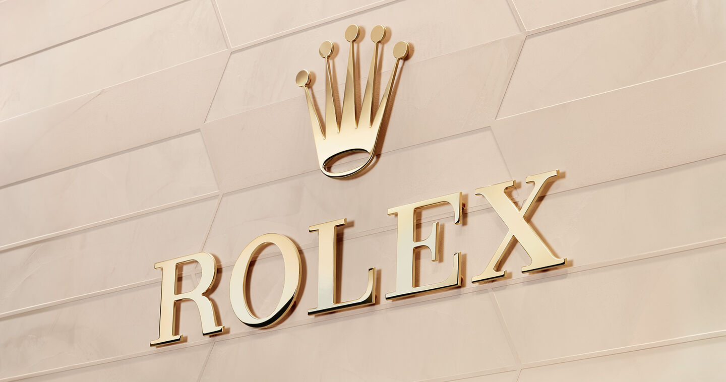 Rolex Logo on a wall