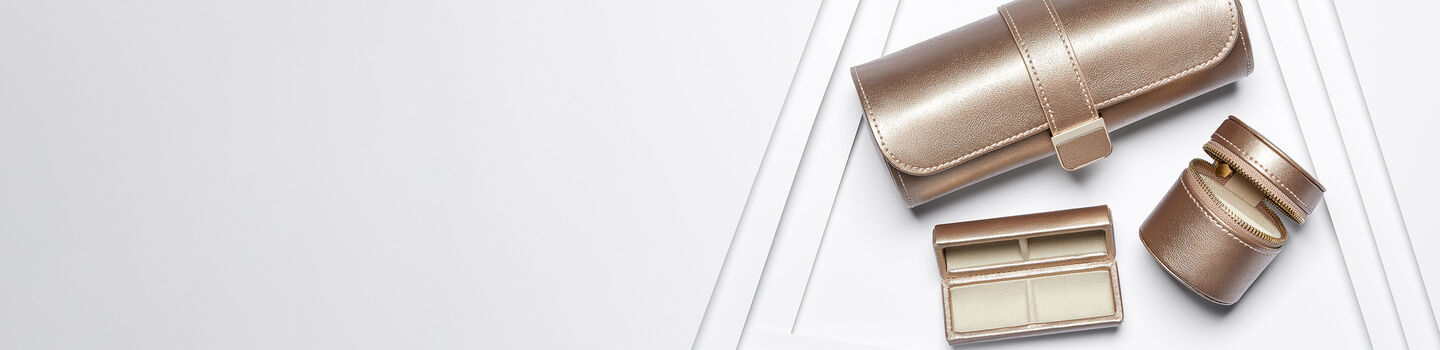 Gold Jewellery Storage boxes