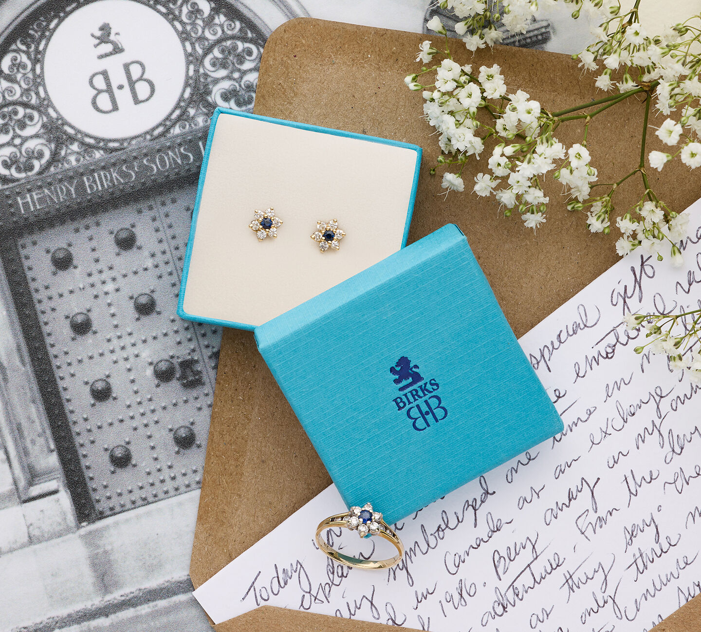 Vintage Birks jewellery.