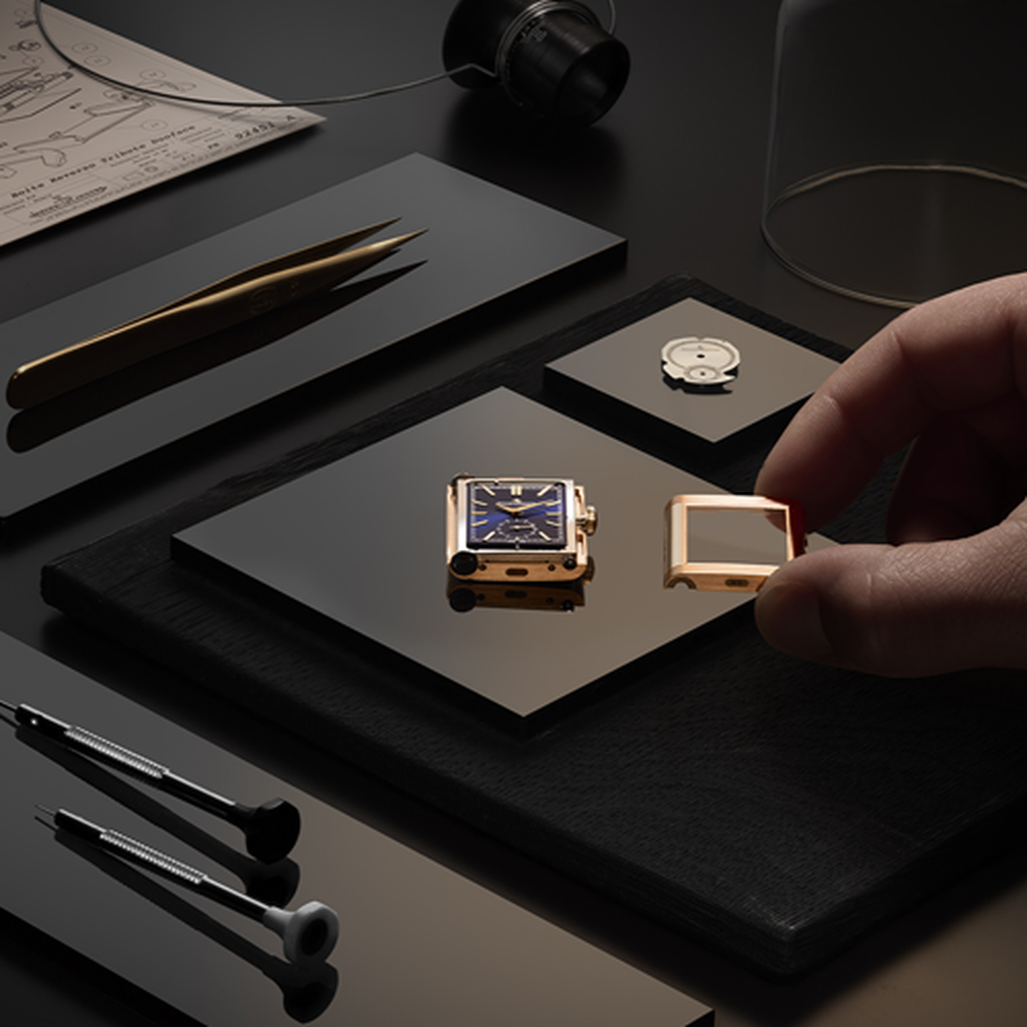 Creation of a Jaeger-LeCoultre watch.