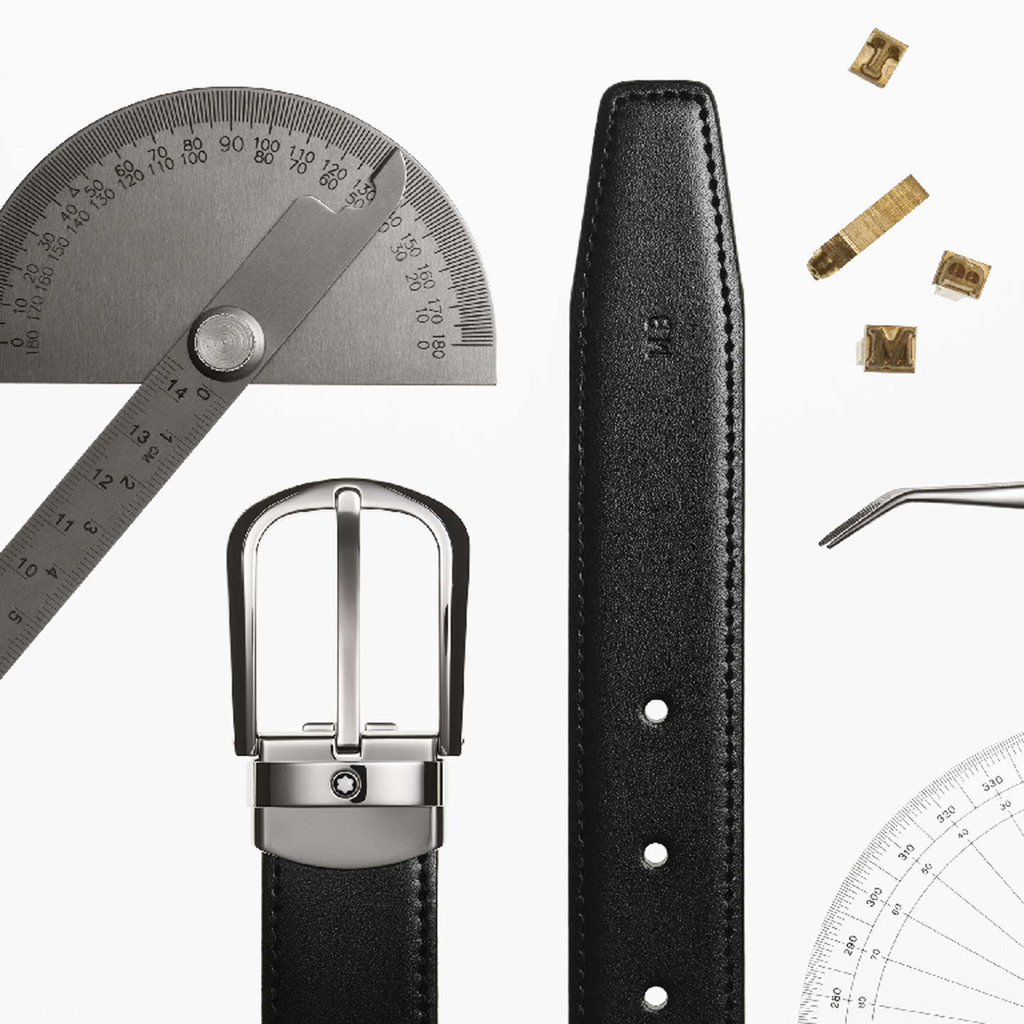 Montblanc embossing.