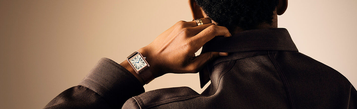 Tank de Cartier watch.