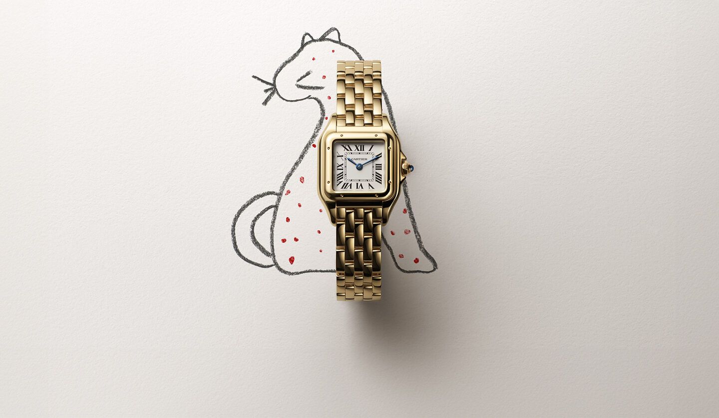Panthere de Cartier watch.