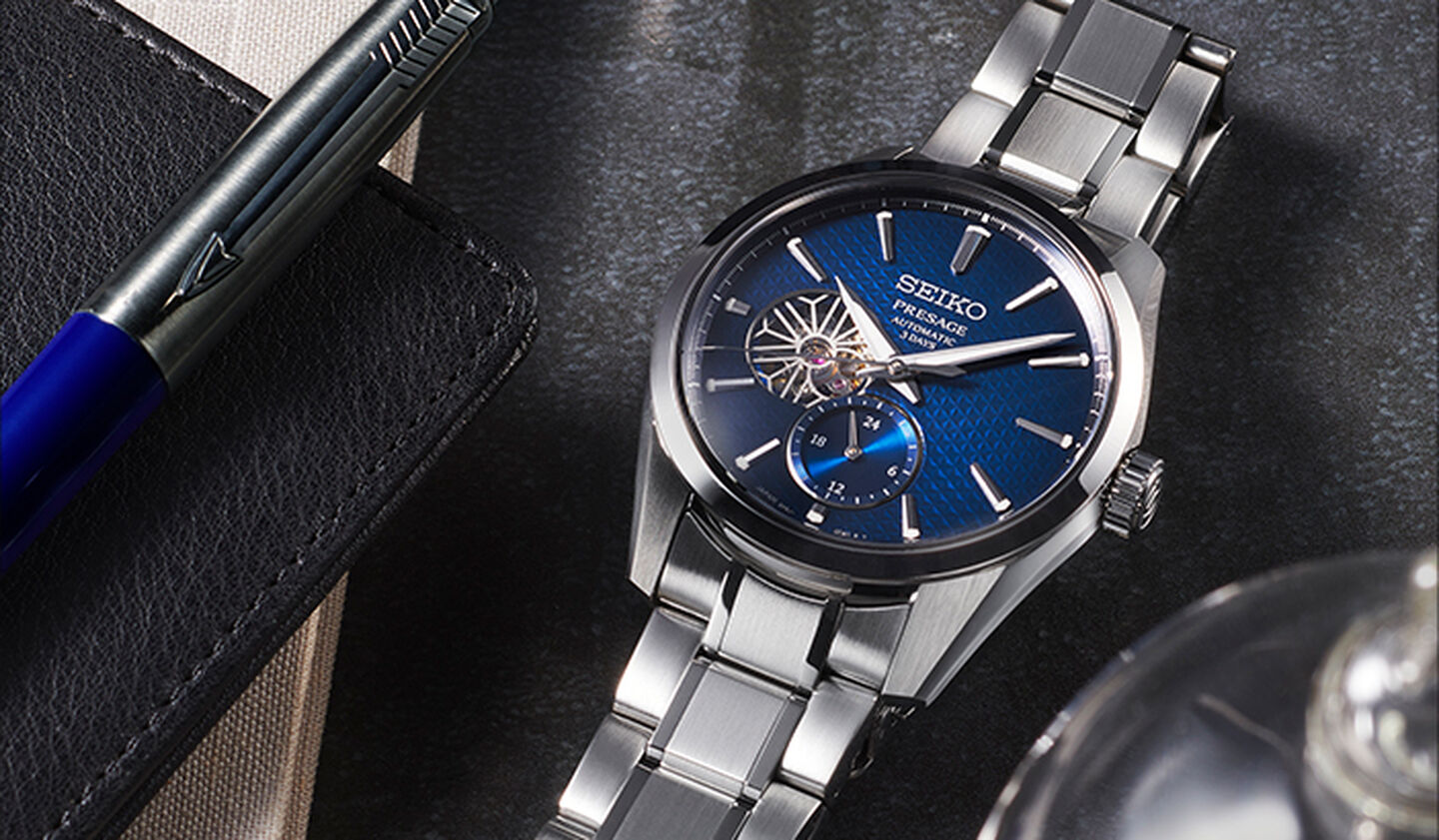 Une montre Seiko Presage 