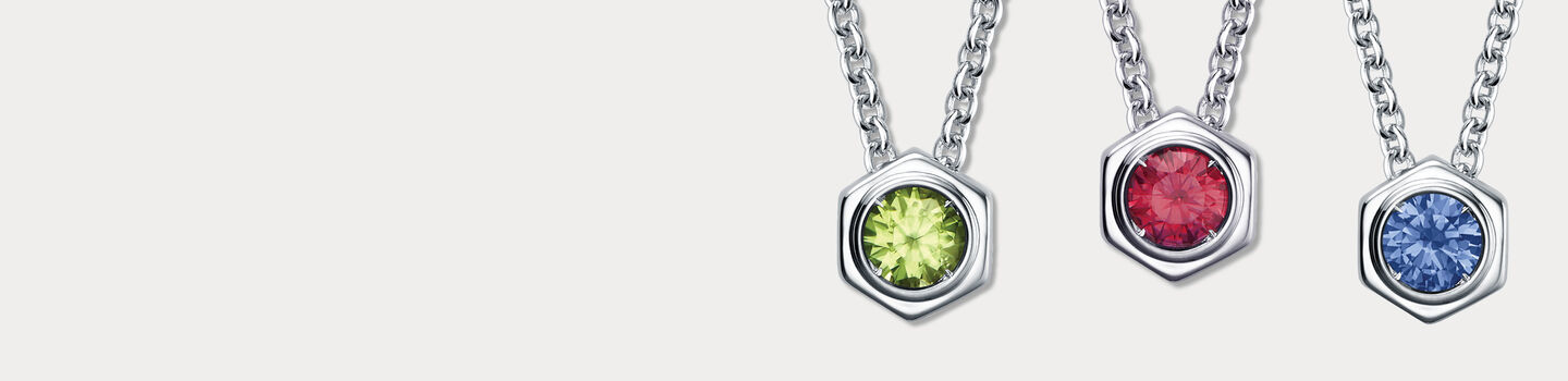Collier en argent Birks Bee Chic July, August, September