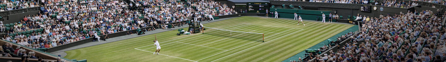 Wimbledon tennis match