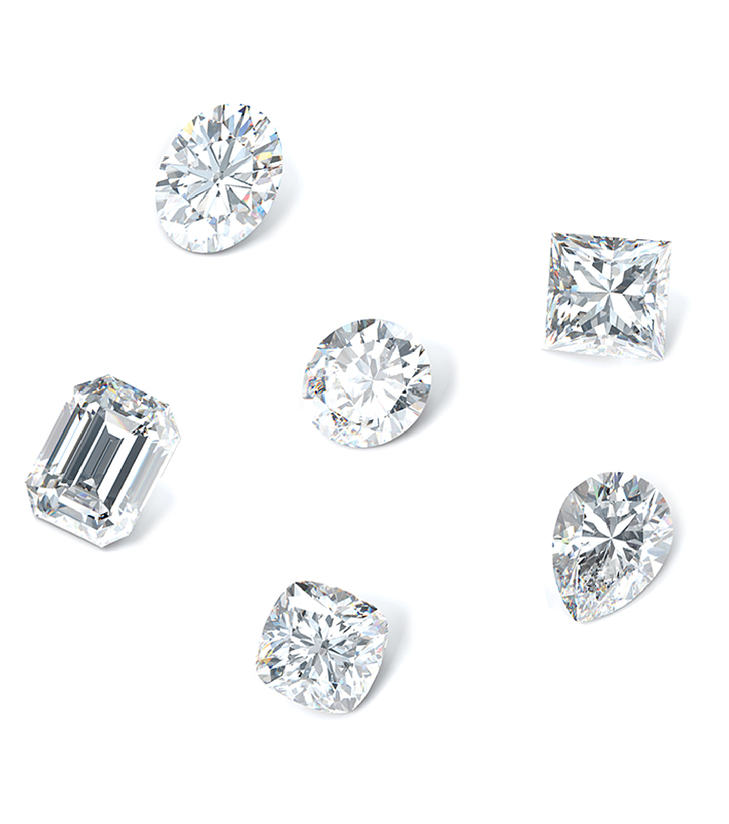 Diamants en vrac chez Maison Birks.