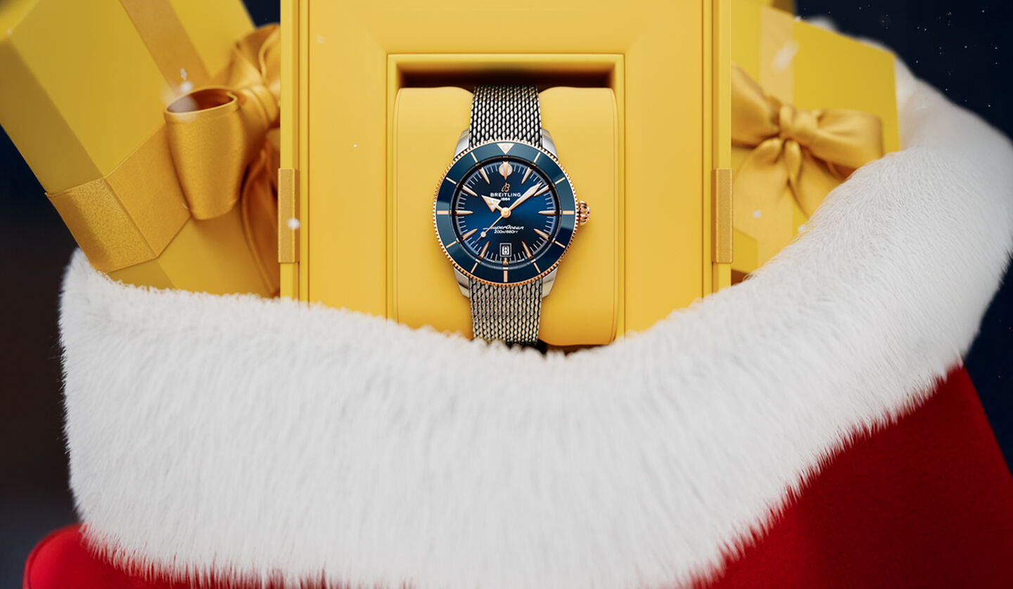 Breitling watch for the holiday season.
