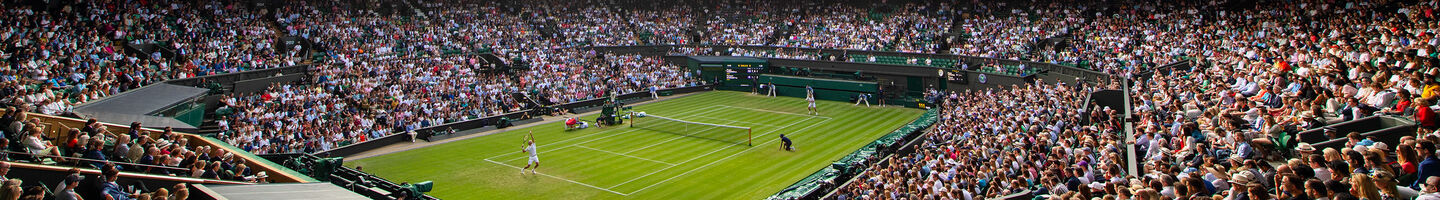 Wimbledon tennis match