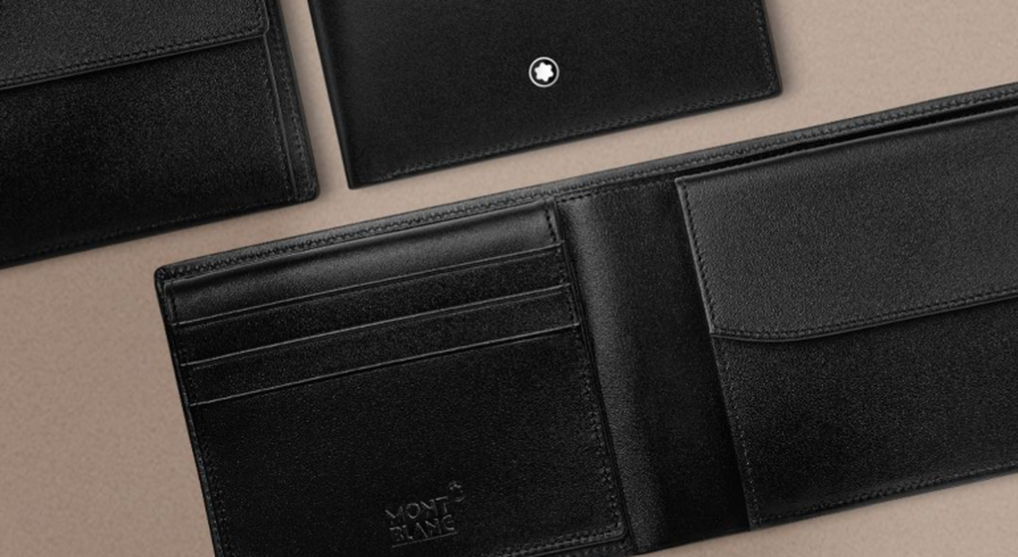 Une portefeuille de Montblanc.