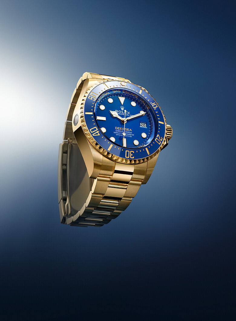 Gold rolex new hot sale