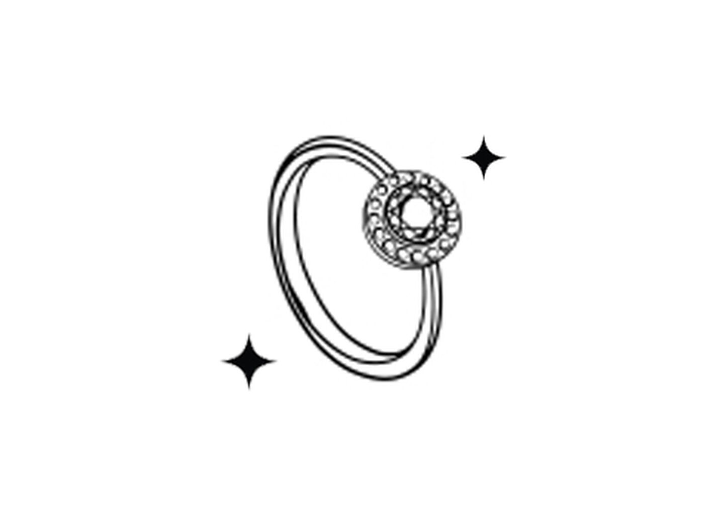 Illustration d'une bague.