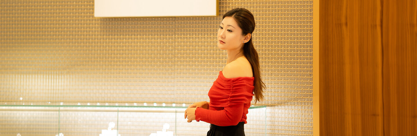 Regina Wang at Maison Birks Yorkdale Shopping Centre