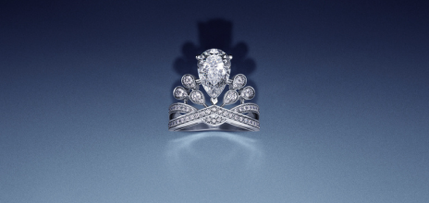 A Chaumet Josephine engagement ring.