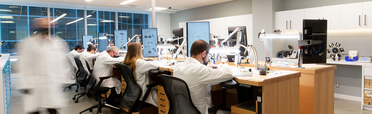 Maison Birks Atelier at the Montreal headquarters.