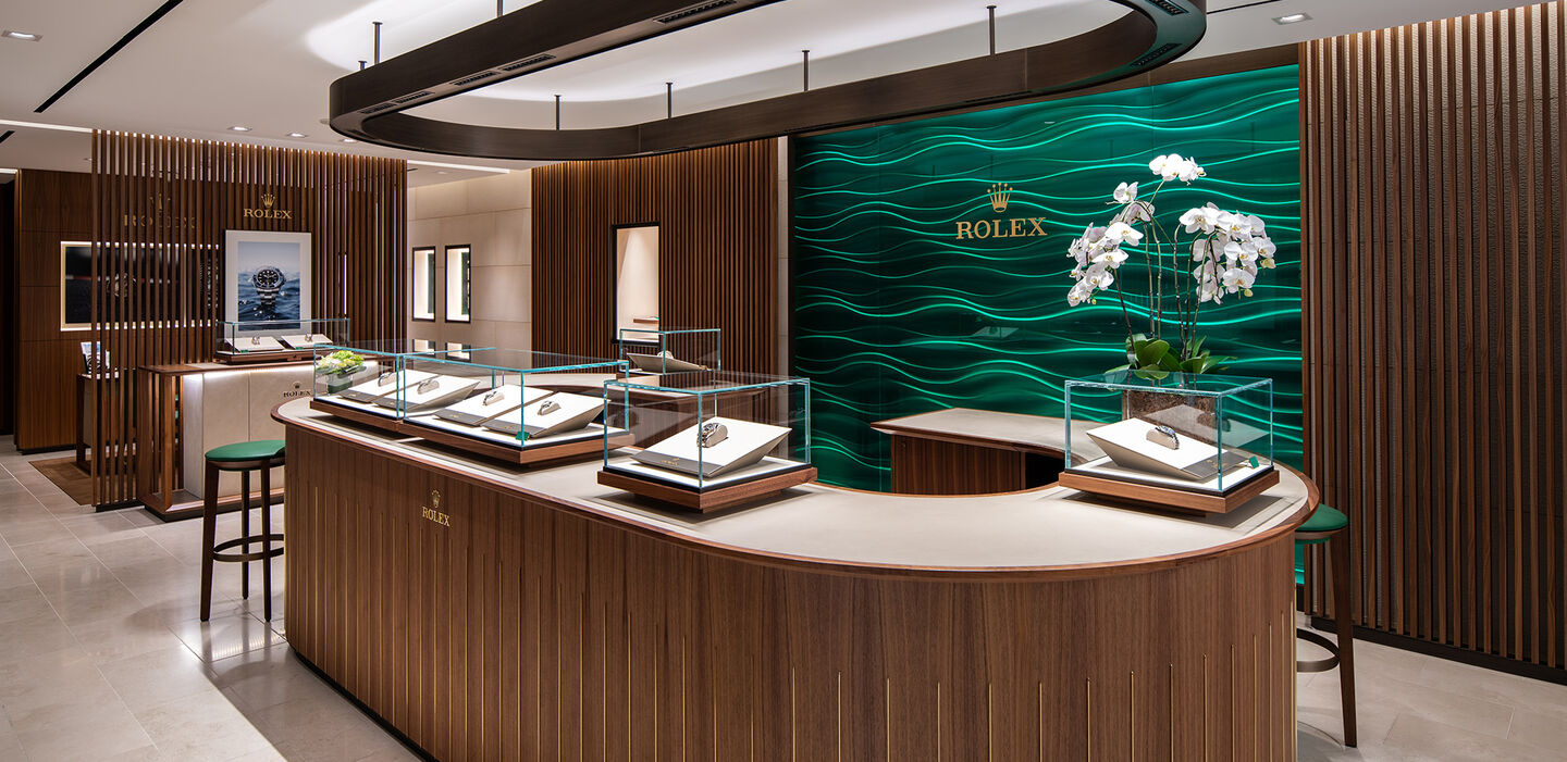 The Rolex Showroom at Maison Birks in downtown Calgary.