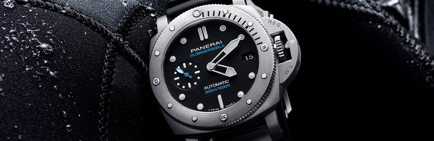  Montre Panerai sous l'eau