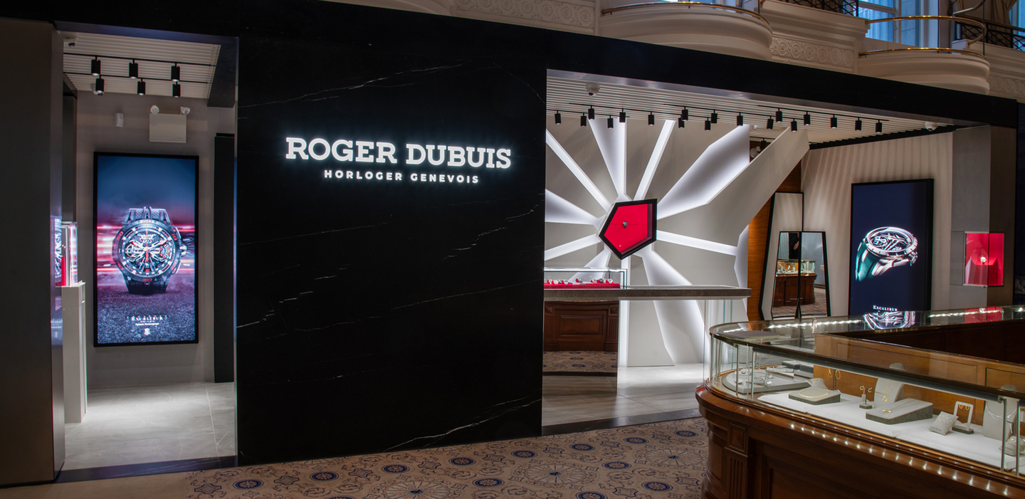 The Roger Dubuis Vancouver Boutique.
