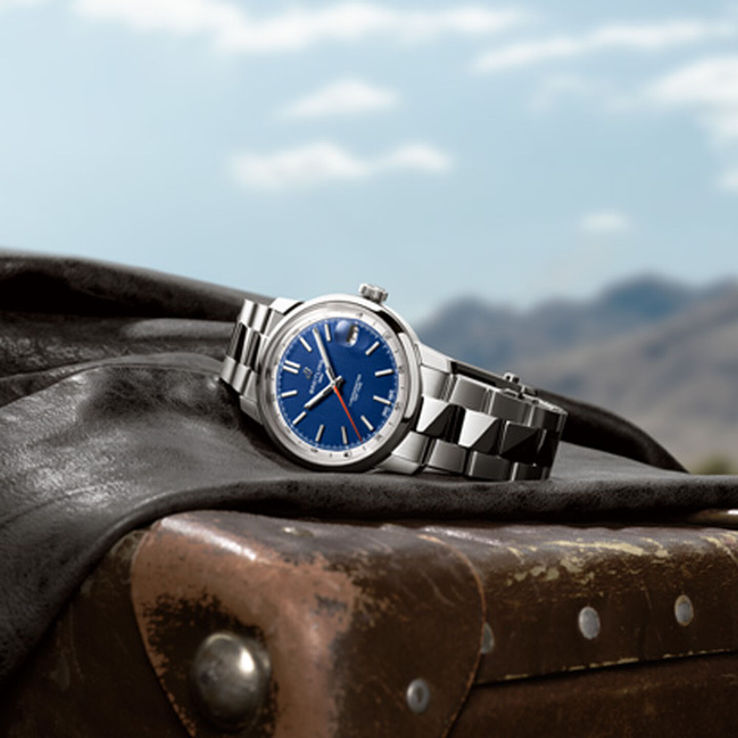 Breitling watch.