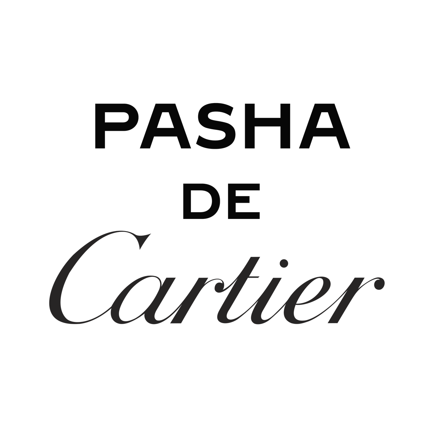Pasha de Cartier Logo