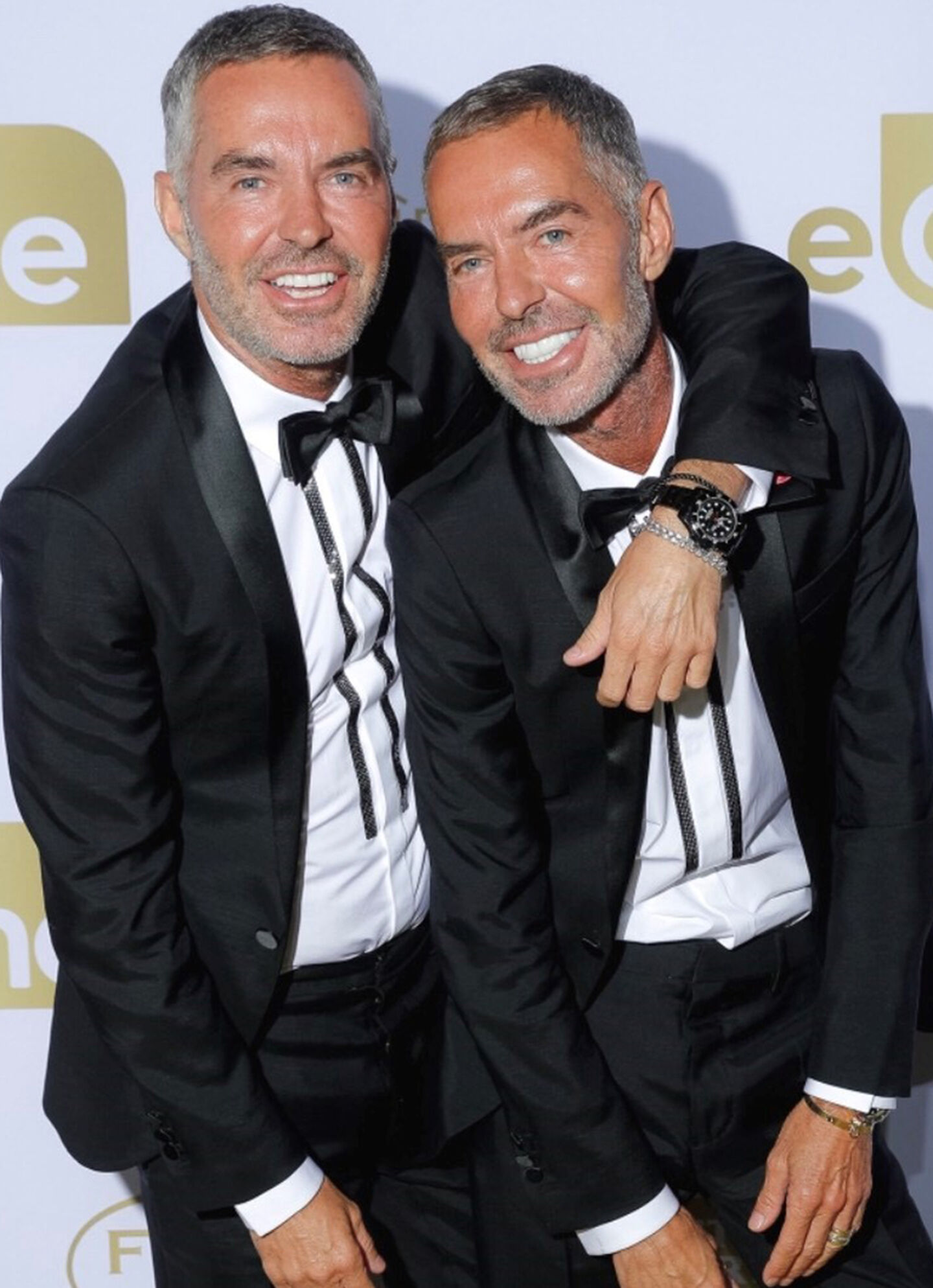 DSquared2 wearing Birks jewellery. 