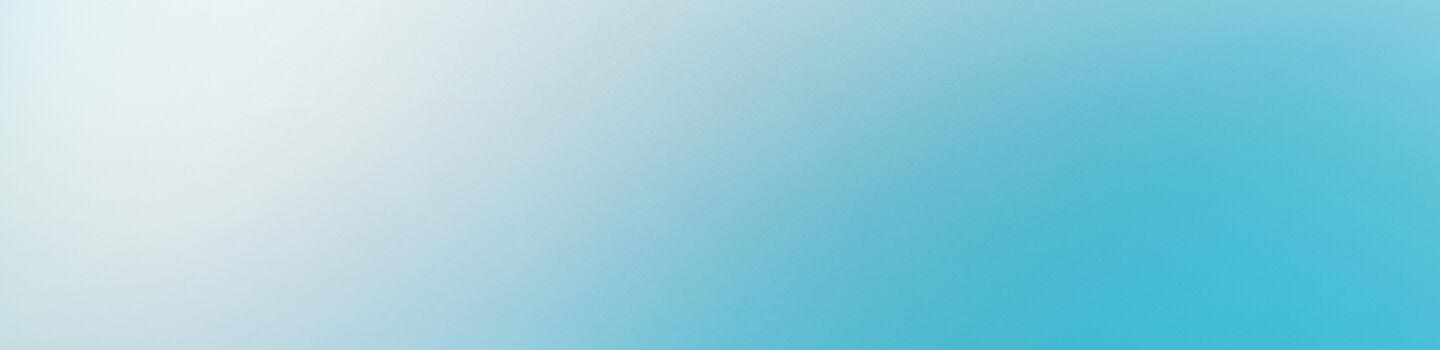 Blue background.