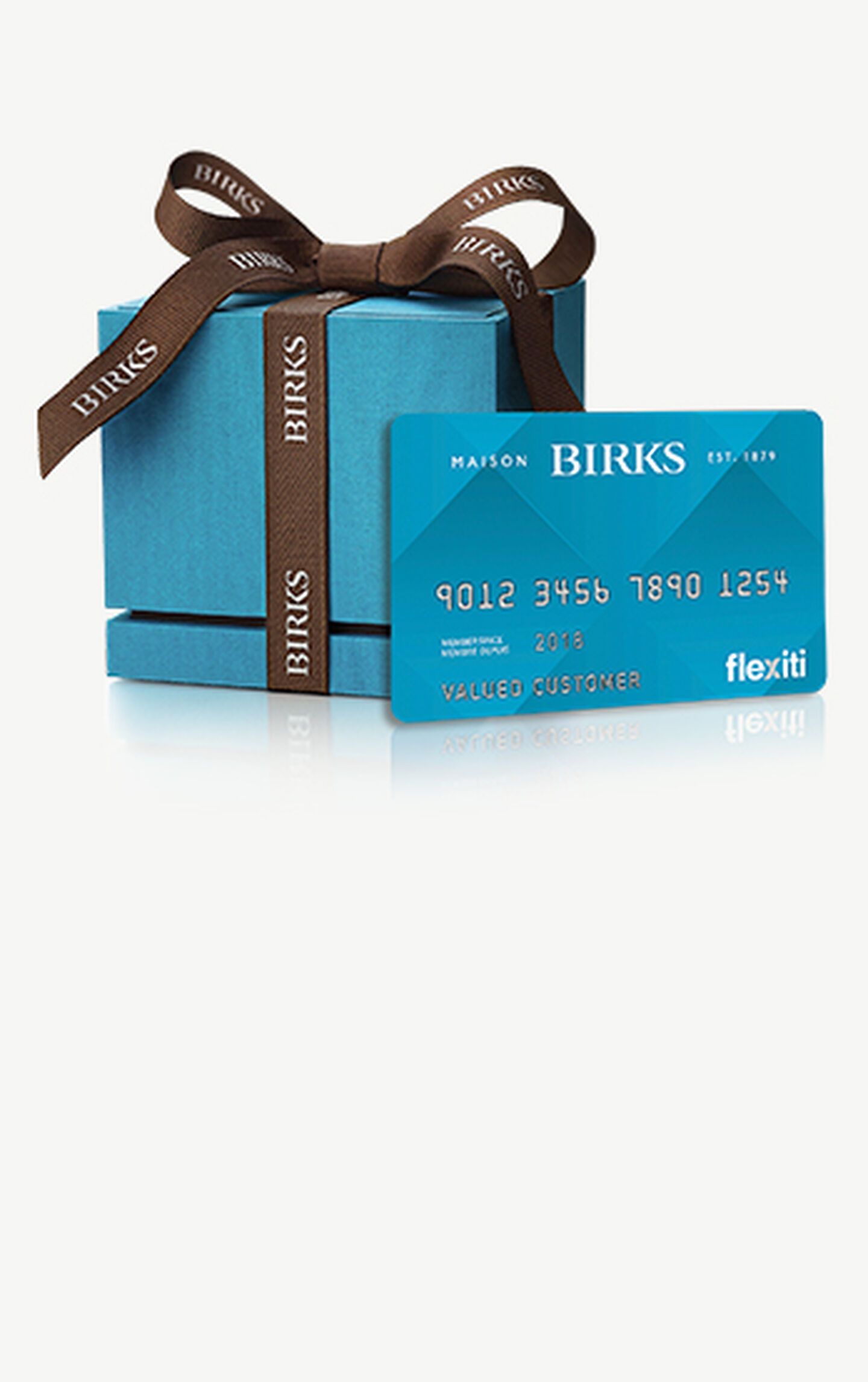 Birks Blue Box and Flexiti Credit Card