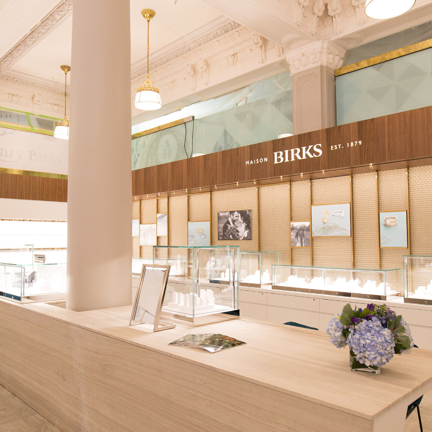 Birks Bridal in Maison Birks Montreal.