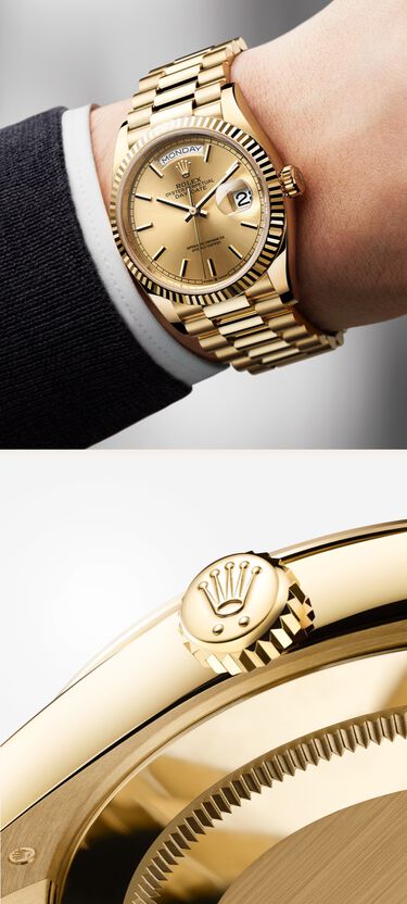 Jam rolex day date on sale