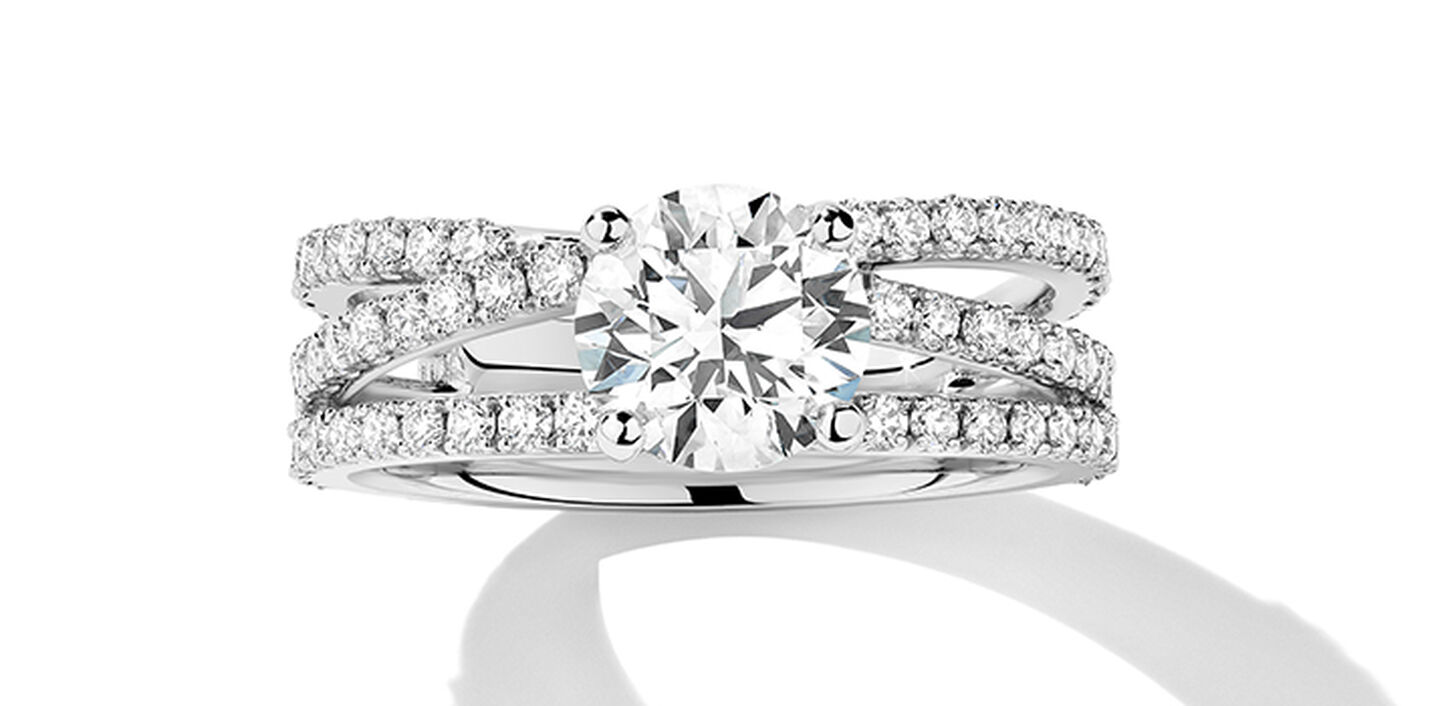 Diamond Infinity Ring