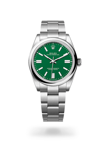 rolex Oyster Perpetual in Oystersteel, M134300-0004 - Maison Birks