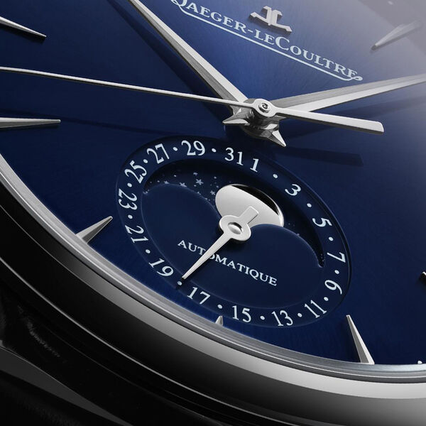 Master Ultra Thin Automatic Moon Phase 39 mm Stainless Steel