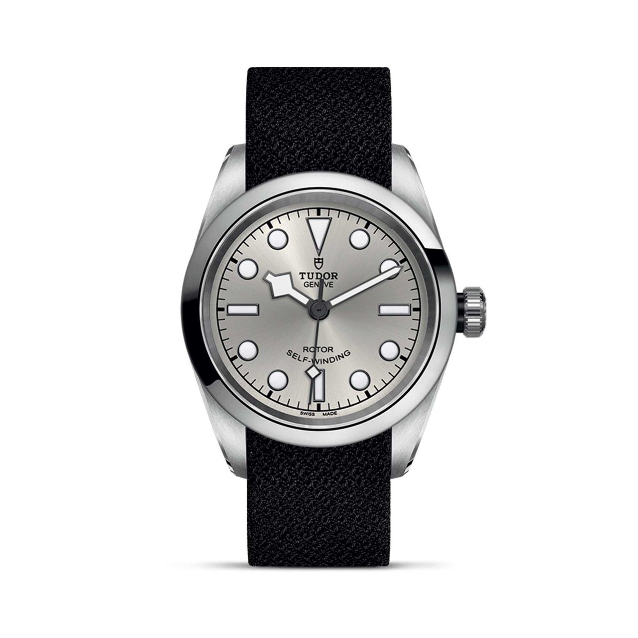 Tudor Black Bay 32 32Mm Steel Case Black Fabric Strap image number 0