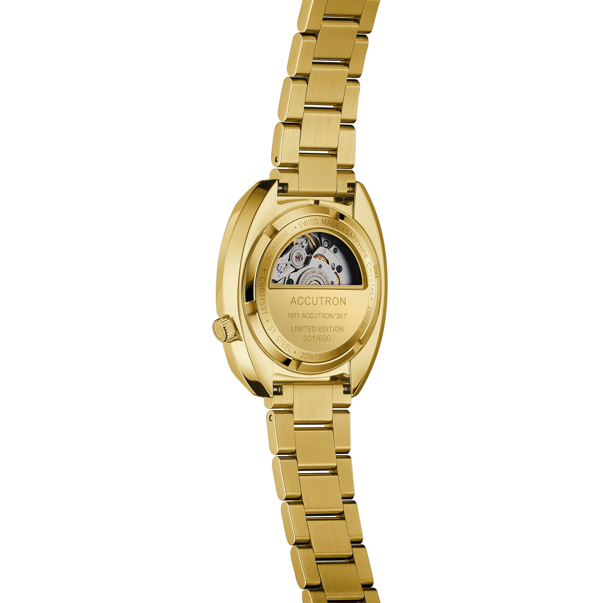 Gold deals watch automatic