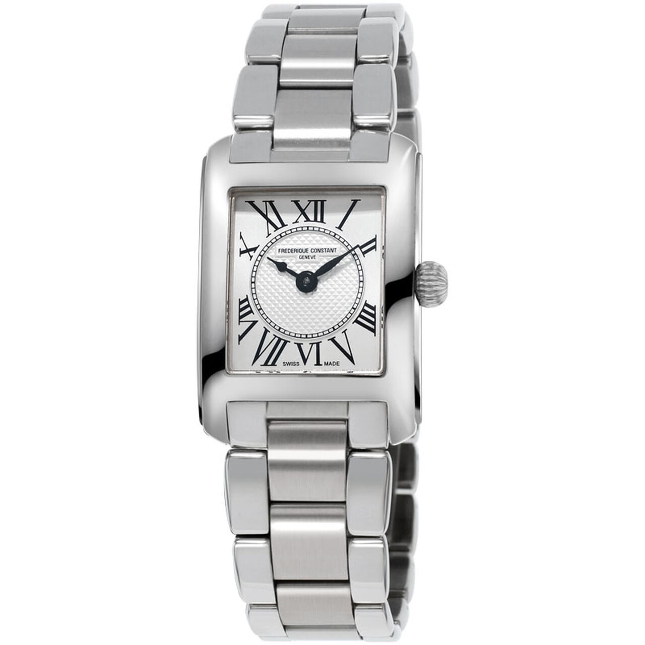 maison birks frederique constant classics carree ladies quartz steel 23mm fc 200mc16b image number 0