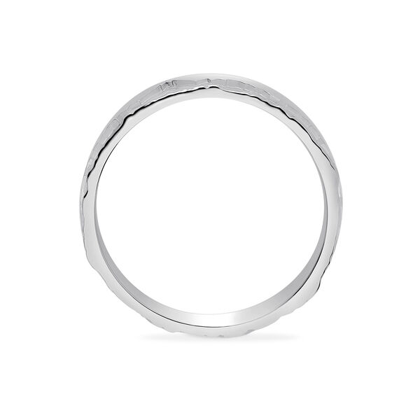 Sterling Silver Men's Mountain Ring