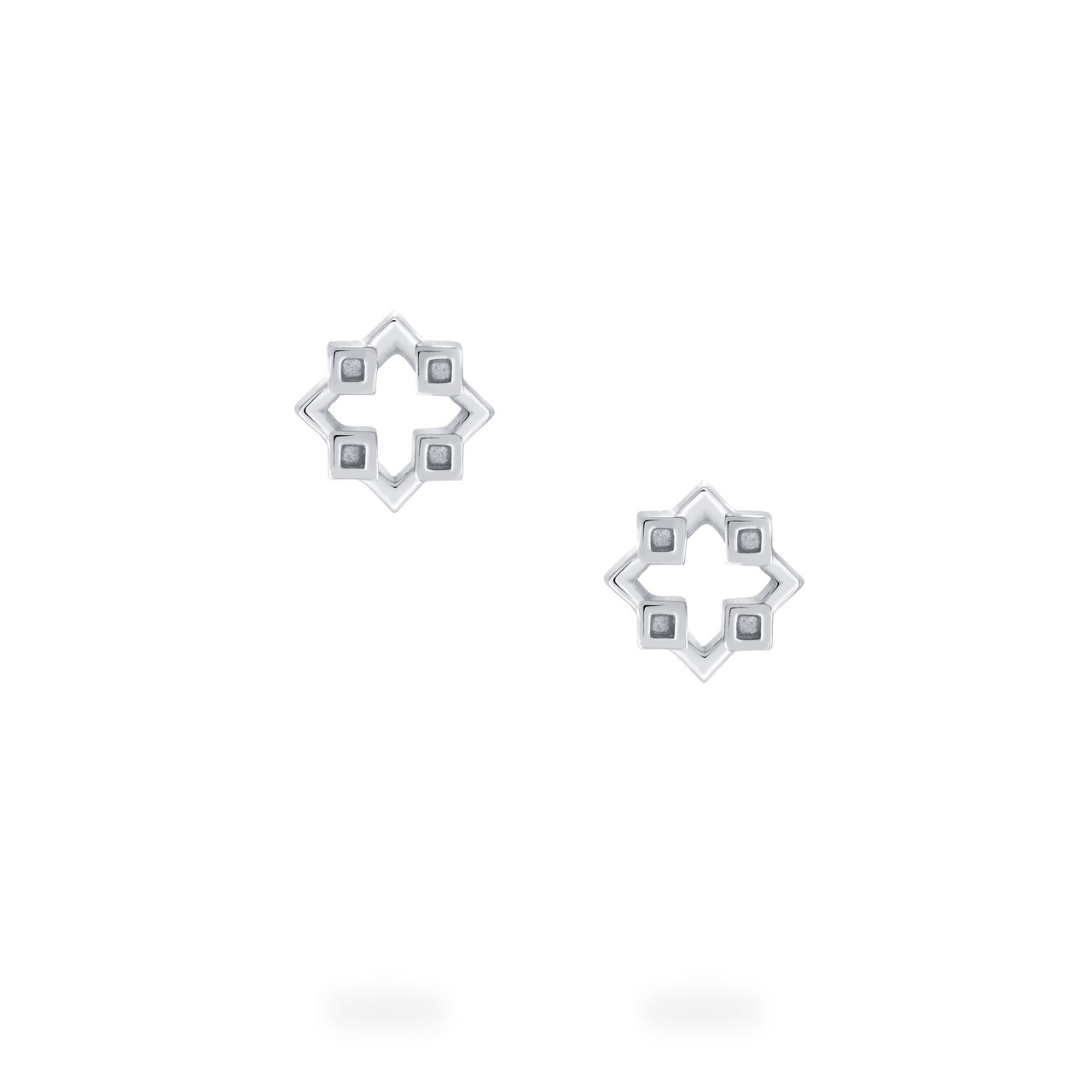 bijoux birks iconic silver muse earrings image number 2