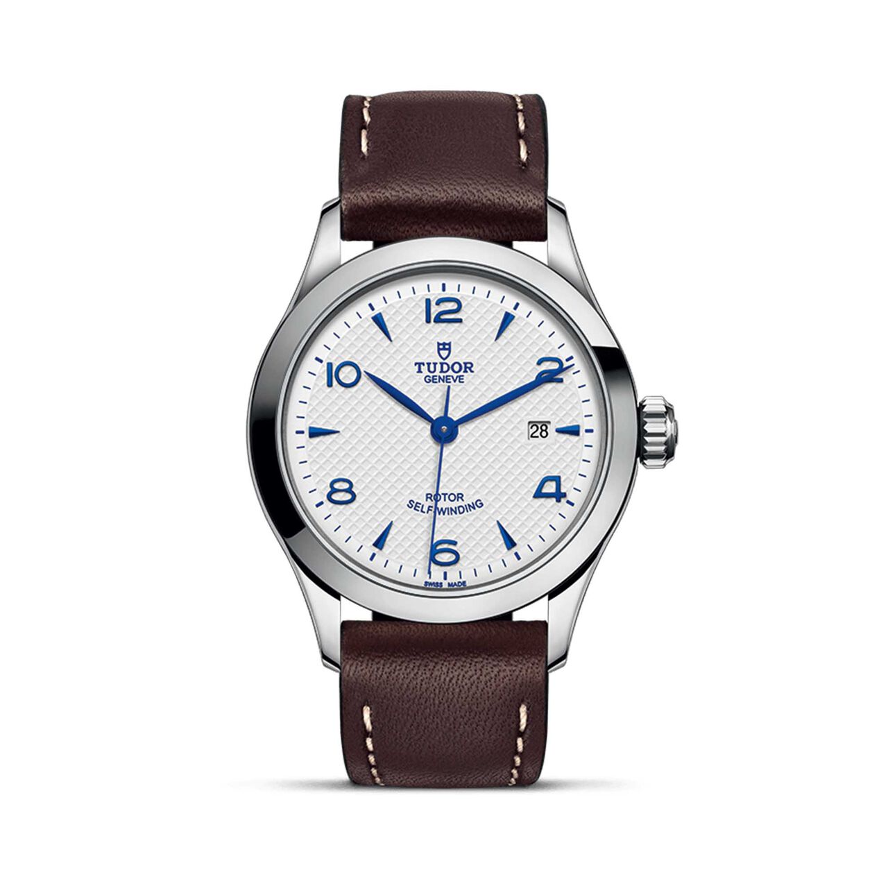 Tudor 1926 28Mm Steel Case Opaline And Blue Dial image number 0