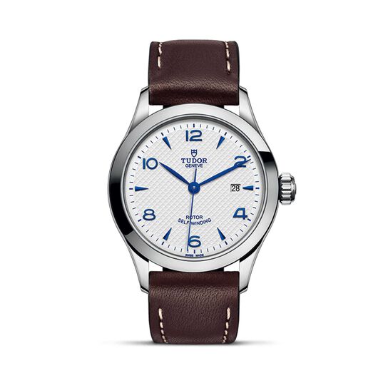 Tudor 1926 28Mm Steel Case Opaline And Blue Dial image number 0