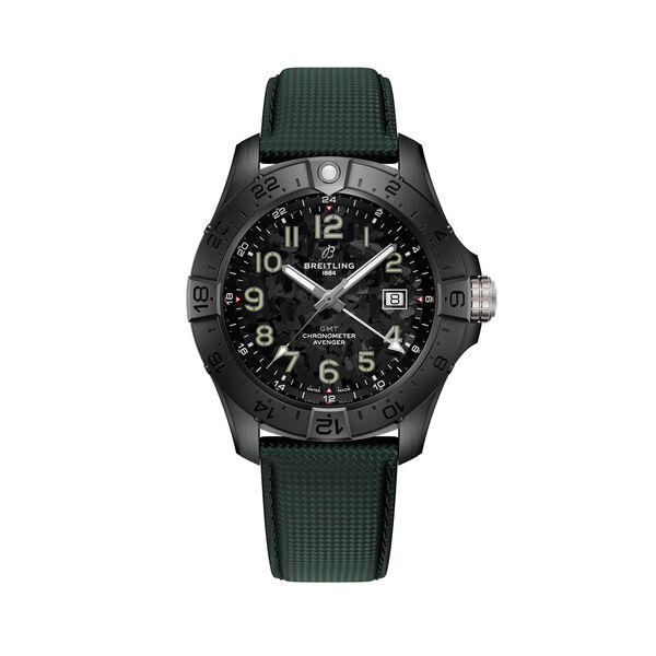 Avenger Night Mission Automatic GMT 44 mm Titanium and Ceramic