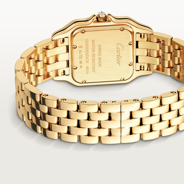 Panthère de Cartier Medium Quartz 27 x 36 mm Yellow Gold and Diamond