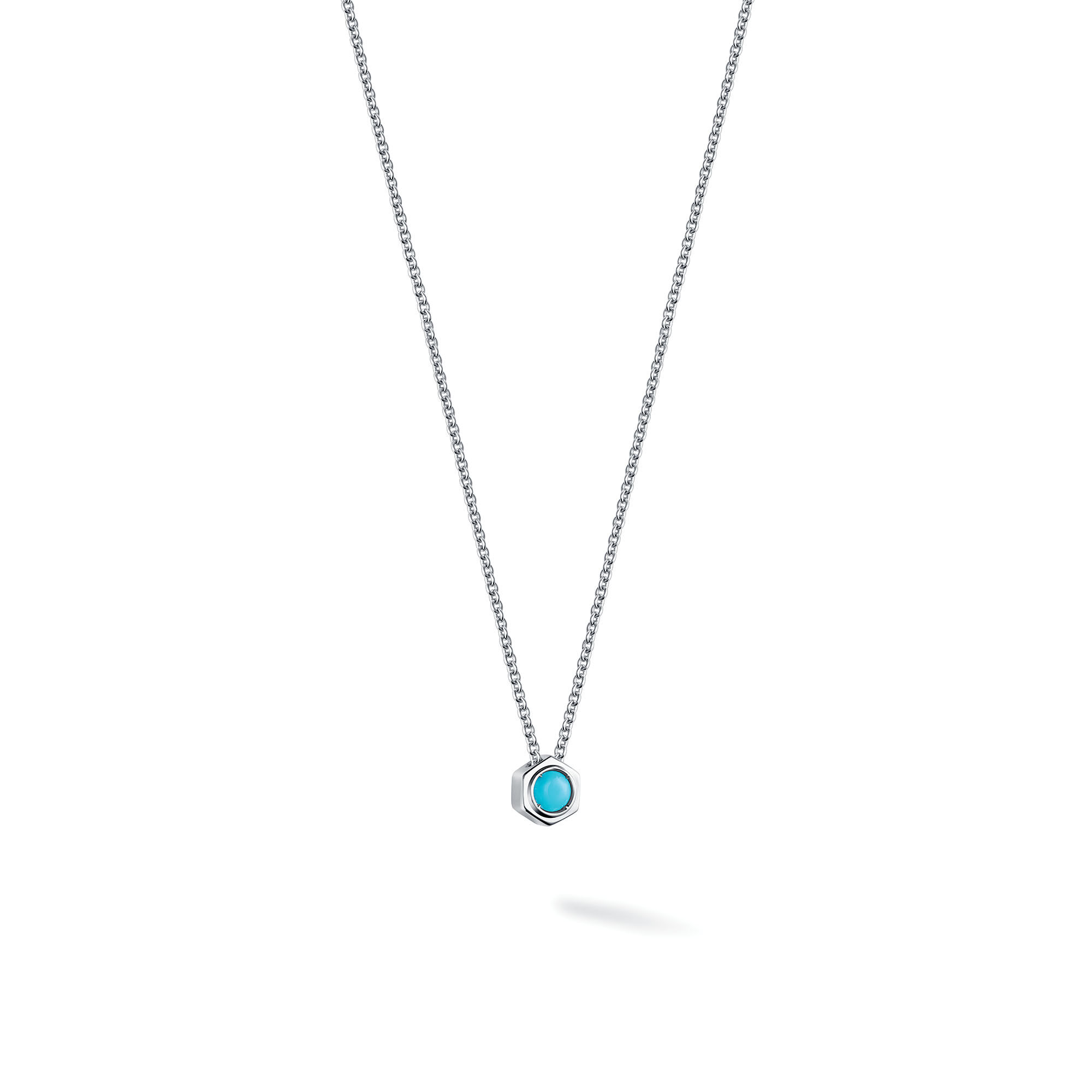 Turquoise silver pendant discount