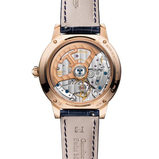 Jaeger-LeCoultre Rendez-Vous Classic Night & Day Automatic 34 mm Rose Gold and Diamond Back image number 1