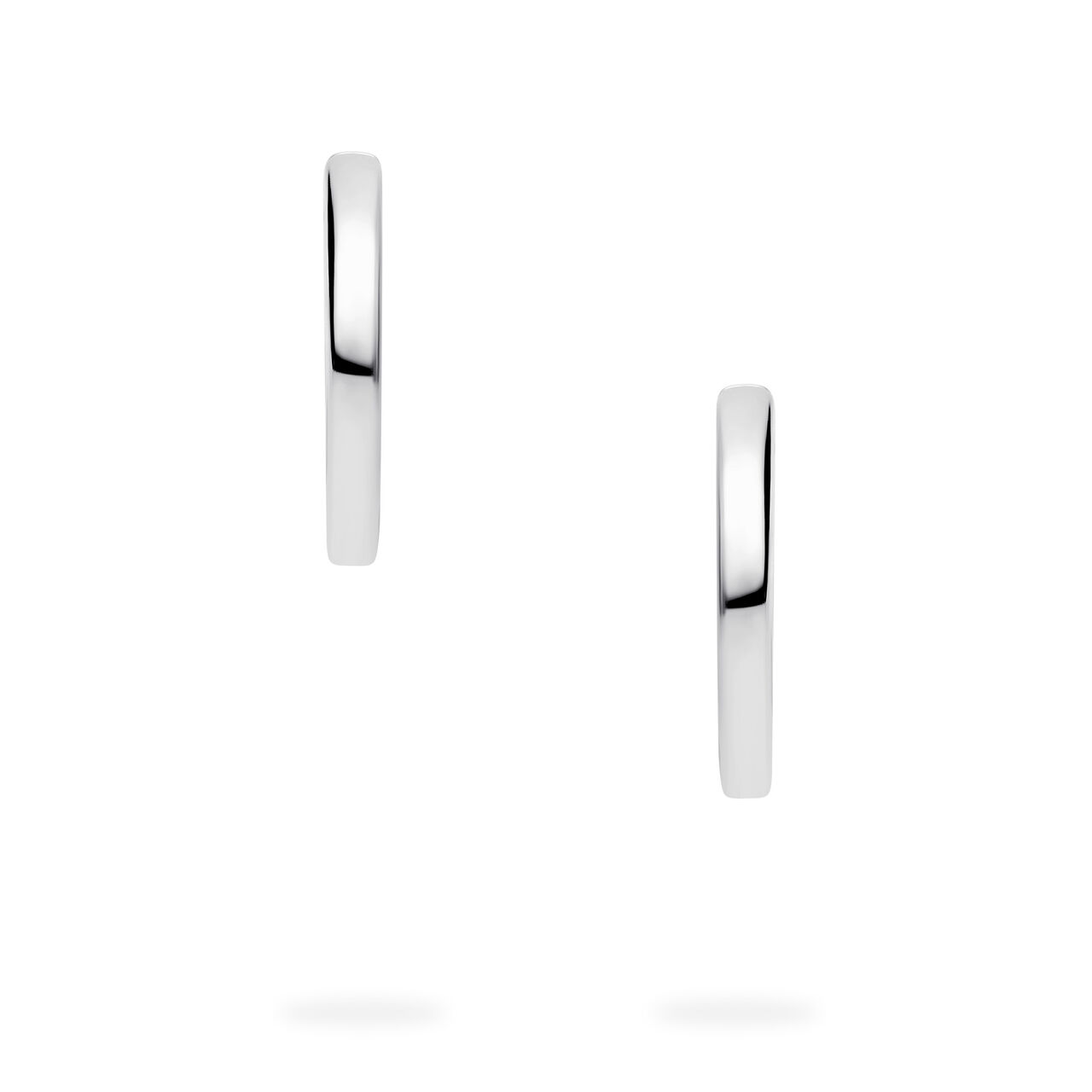 Birks Essentials Sterling Silver 15 mm Huggie Earrings image number 2