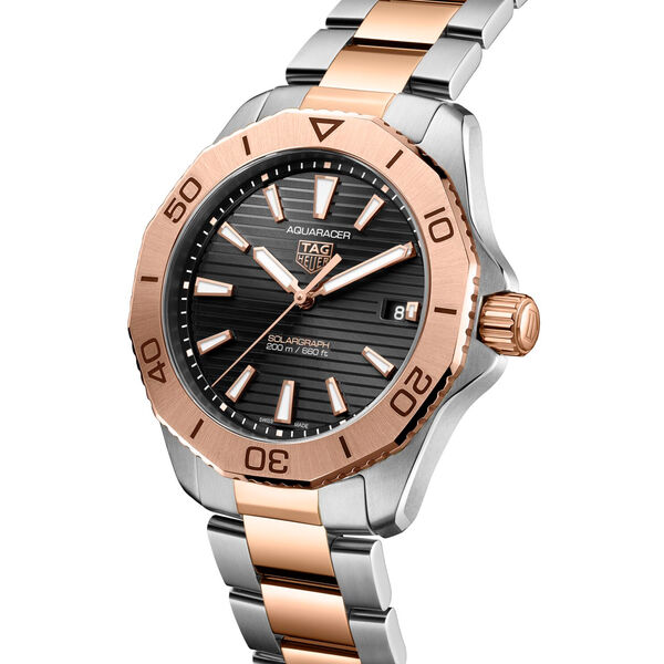 Aquaracer Professional 200 40 mm Solargraph en acier inoxydable