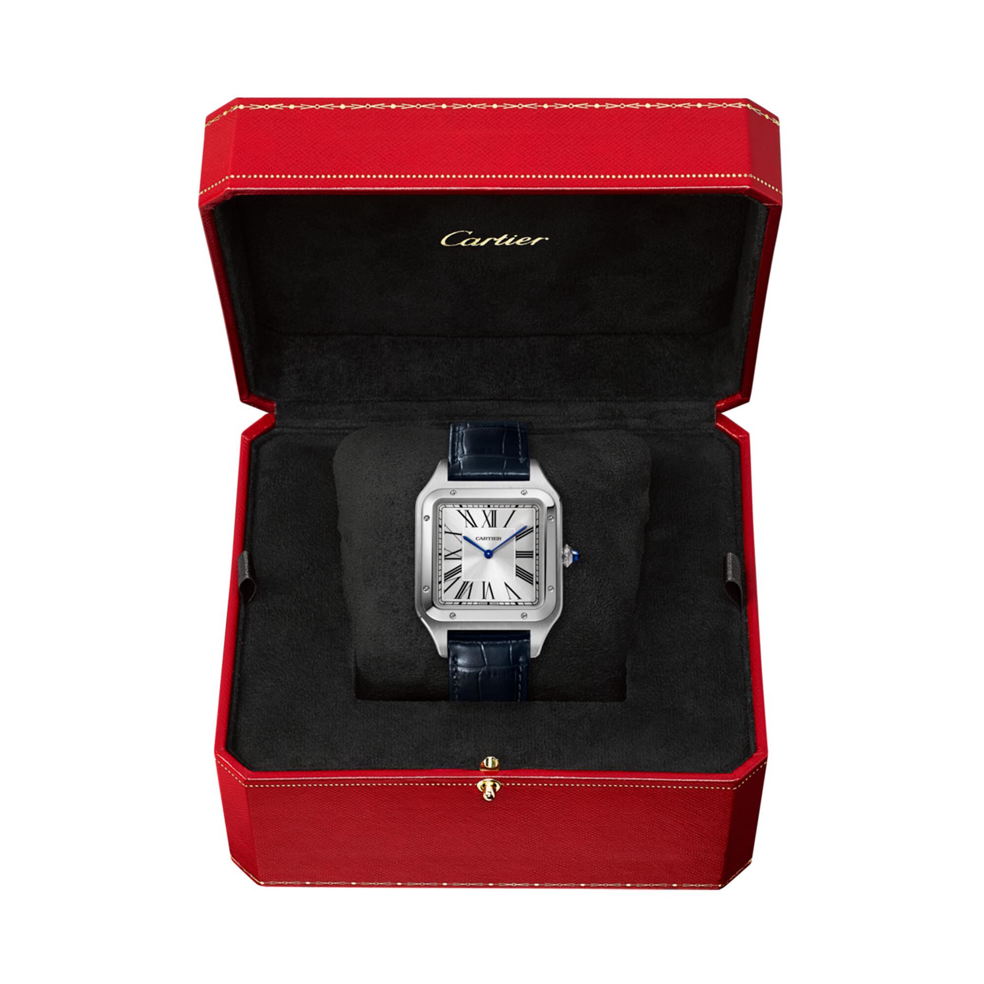 Montre cartier santos dumont homme deals