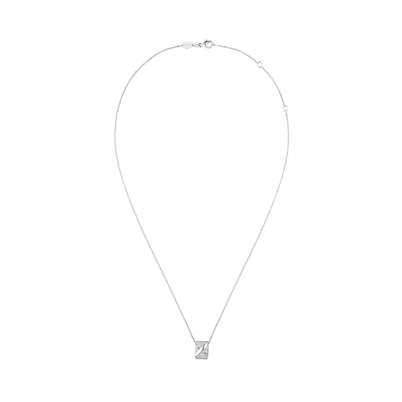 Chaumet Liens Evidence White Gold and Diamond Pav&eacute; Pendant 85278 image number 2