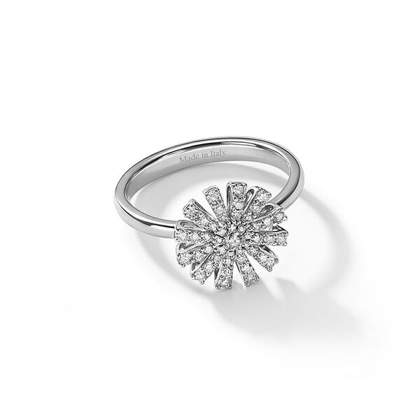 Bague Margherita en or blanc et pavé de diamants