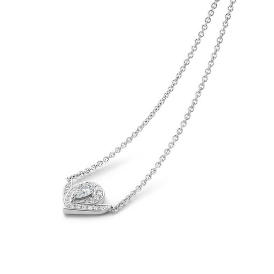 Chaumet Josephine Aigrette White Gold and Diamond Pav&eacute; Pendant image number 2